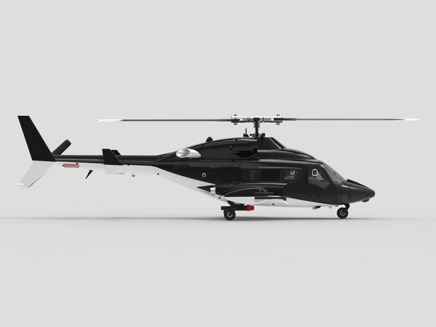 Modellismo RC: Scale Helicopter Airwolf - 6-Achs Gyro - GPS RTF-Set – Nuovo e nell'imballaggio originale da Entlebuch venduto da Hebu 4