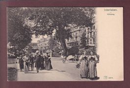 INTERLAKEN - Höheweg - Leute