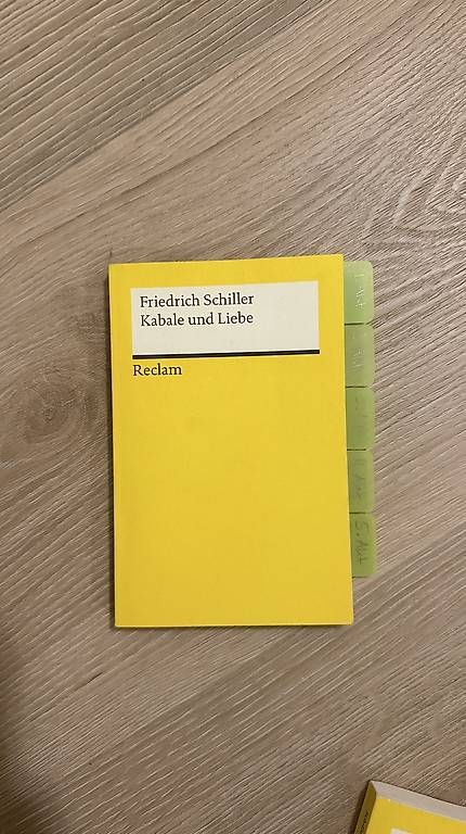 Bücher: Friedrich Schiller - Kabale und Liebe – Gebraucht aus Uetendorf von ani_5957