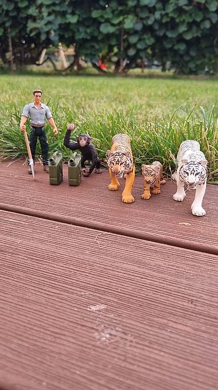 Giocattoli: Jeep Schleich wildlife avec remorque  – Usato da St-Sulpice VD venduto da rog_c28g 1