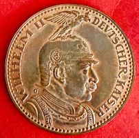 **5 Mark 1913 Kaiserreich Karl Götze Probe Münze**