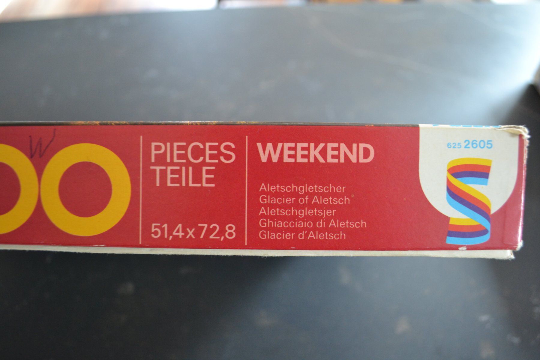 Puzzles: Puzzle 1000 Aletschgletscher – Gebraucht aus Beinwil am See von kajak55 1