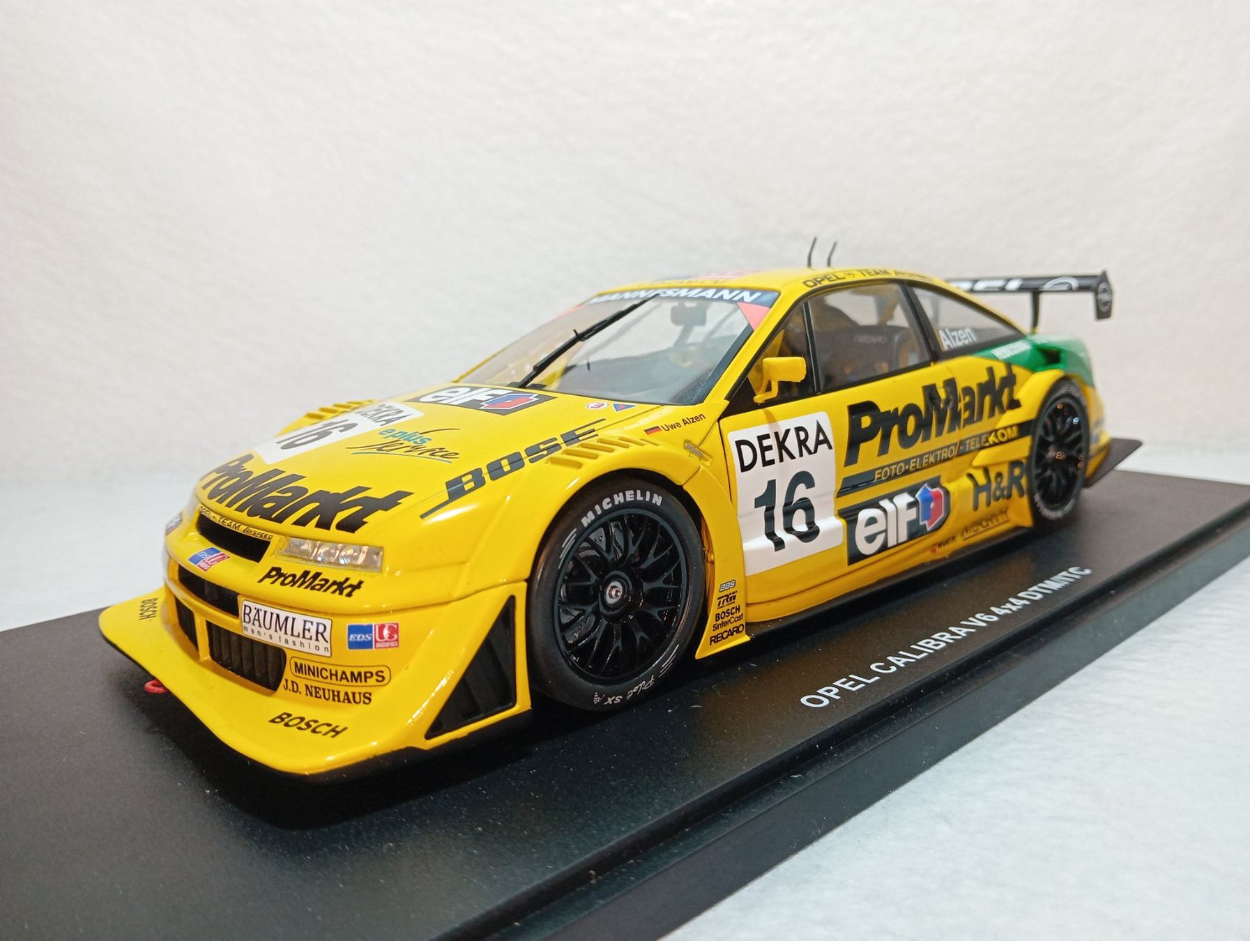 Opel Modellini d'auto: Opel Calibra V6 4x4 DTM/ ITC – Nuovo e nell'imballaggio originale da Huttwil venduto da Secondtrain