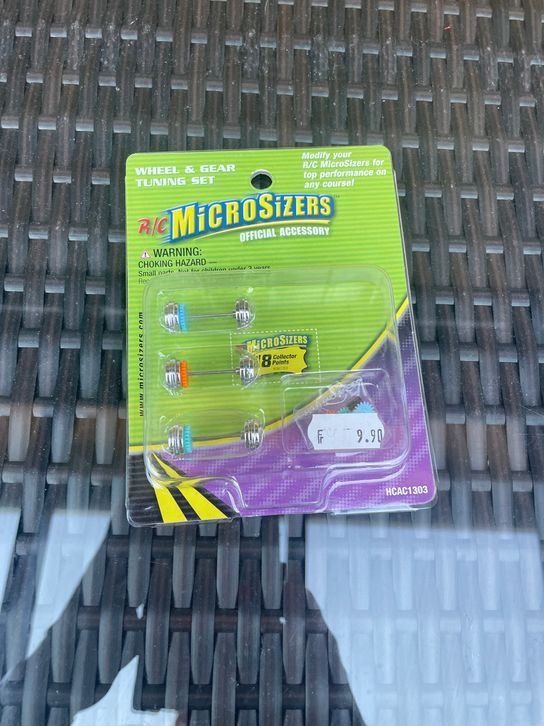 Modellismo RC: R/C Microsizers NEU Wheel & Gar Tuning Set – Nuovo e nell'imballaggio originale da Bergdietikon venduto da antovale