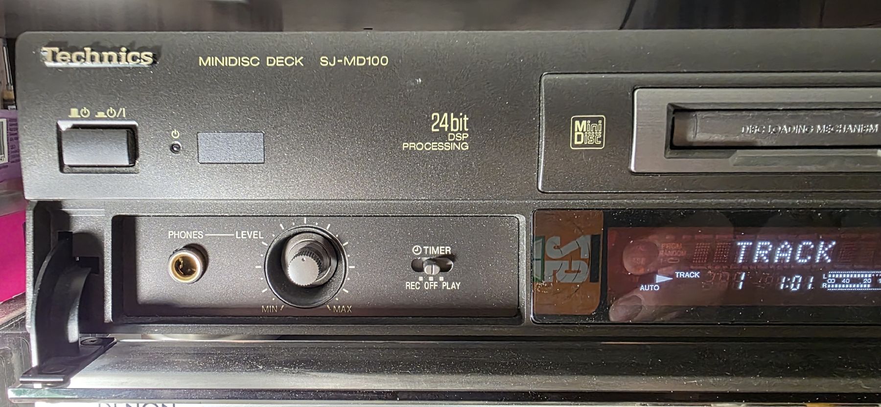Technics Registratori: Minidisc Deck Technics SJ-MD100 avec tlécommande. – Usato da Pully venduto da Abba70 3