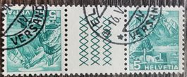 TR101 Timbre Suisse Oblitère 19xx