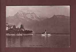 LAC LEMAN - Bateau CGN - Dents du Midi - 1919
