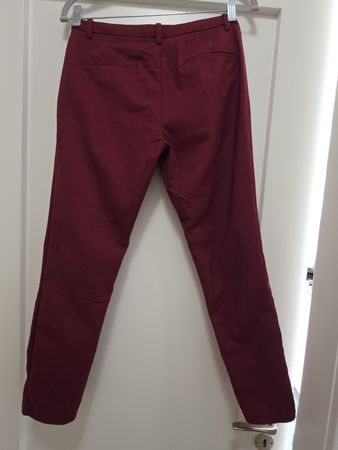 Wine Red 3/4 Work Pants