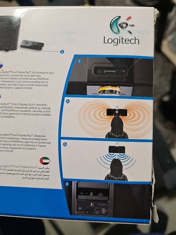 Casse acustiche: Logitech Pure-Fi Express Plus Dockingstation iPhone iPod – Nuovo (secondo la descrizione) da Zürich venduto da -iwan- 1