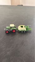 Siku Traktor mit Ballenpresse guter Zustand