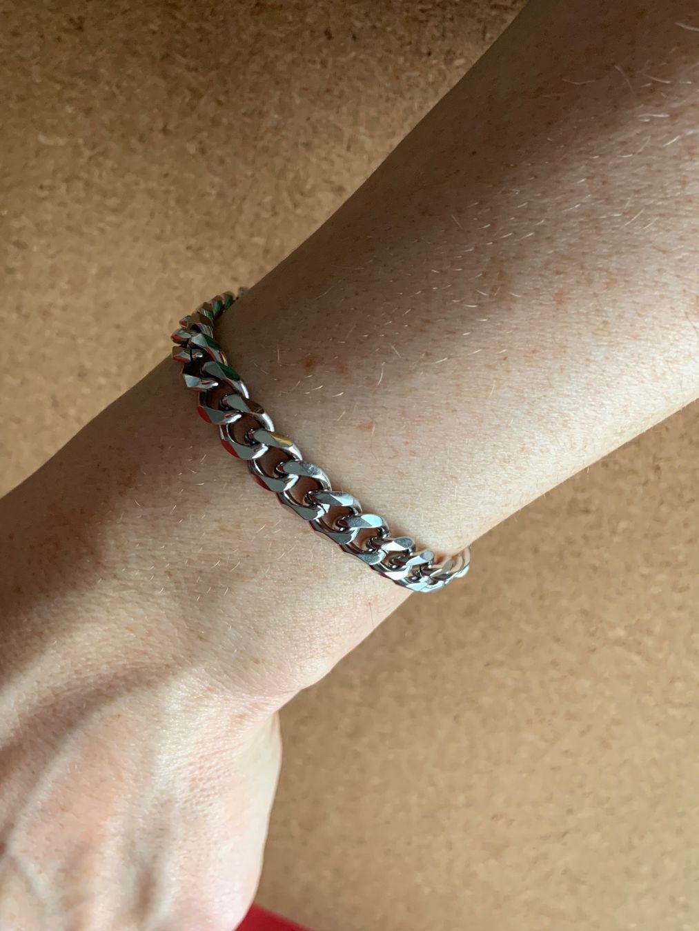 Bracciali & Braccialetti: Armband Panzerkette (6mm) – Usato da Dittingen venduto da Bellevista 1