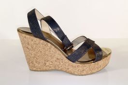 Neue Jimmy Choo Sandalen mit Keilabsatz Gr. 40