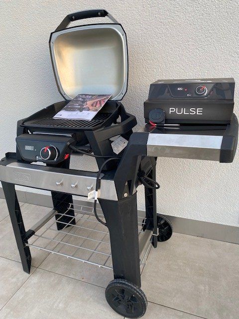 Weber Griglie: Weber Pulse 1000 Elektrogrill mit Rollwagen – Usato da Niederhasli venduto da Tigerproduct 4