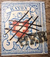 Rayon 17II Typ 37 Doppelentwertung Herisau 