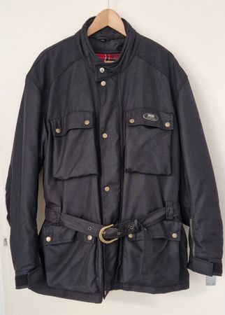 IXS Motorrad Jacke, Textil, gefüttert, Grösse XL, Schwarz