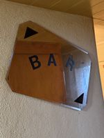 Coole Bar Spiegel mit speziellem Design, Vintage Look!