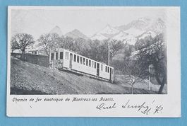 Chemin de fer electrique - Montreux-les Avants - Triebwagen