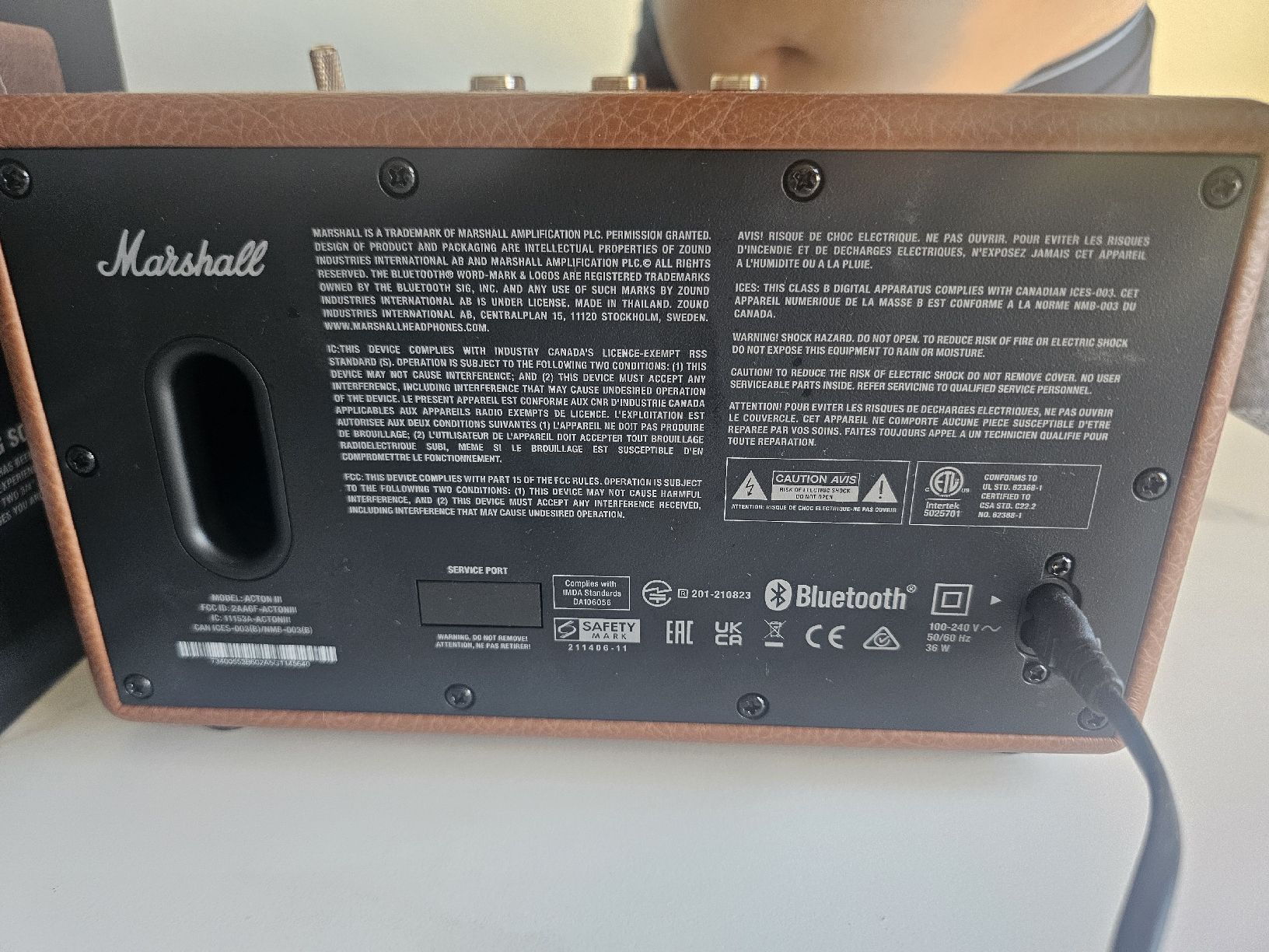 Marshall Casse acustiche: Marshall Acton BT III Box – Nuovo (secondo la descrizione) da Bellach venduto da Mihai17 3