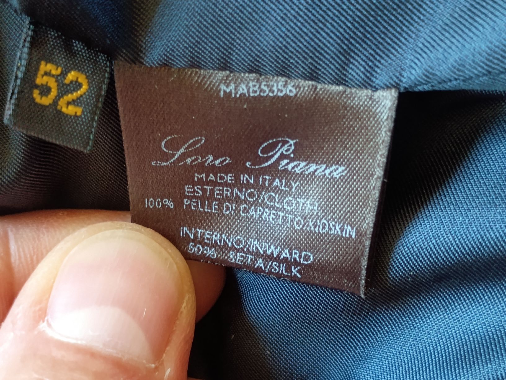 Loro Piana Jacken: Loro Piana Lederjacke – Gebraucht aus Kirchlindach von Chantalone 5