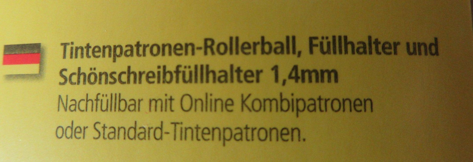 Penna & Evidenziatori: Schule Tintenpatronen - Rollerball – Usato da Rüdtligen venduto da Carfield04 4