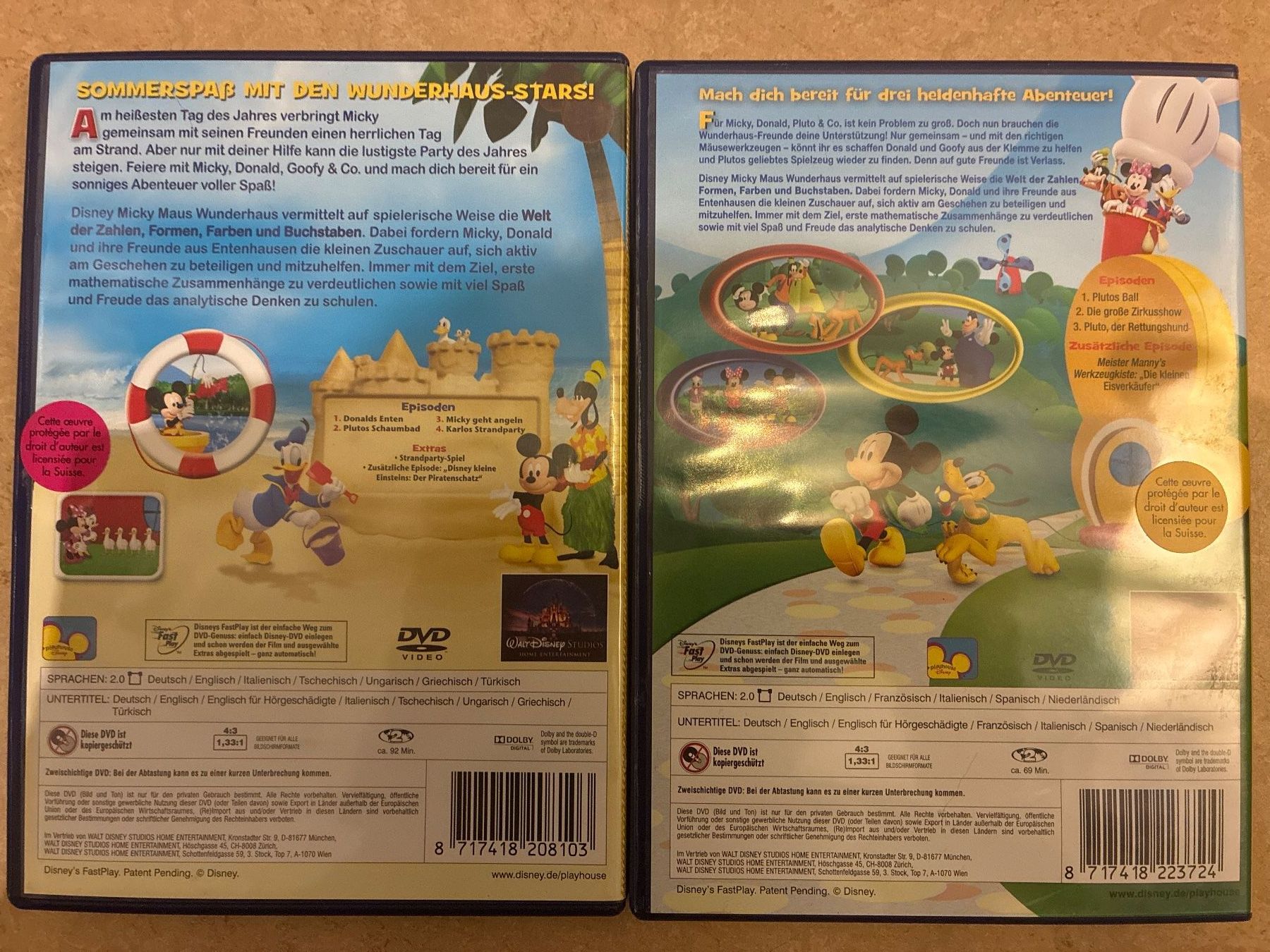 Alle DVDs: 2 DVDs- Micky Maus Wunderhaus – Gebraucht aus Guntershausen von Gloominati 1