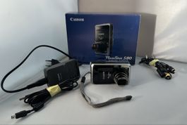 Canon PowerShot S80 Kamera Set Akku Ladegerät OVP