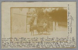 1909, VARESE CAVALLO E CALESSE, BELLISSIMO RARO PRIMO PIANO