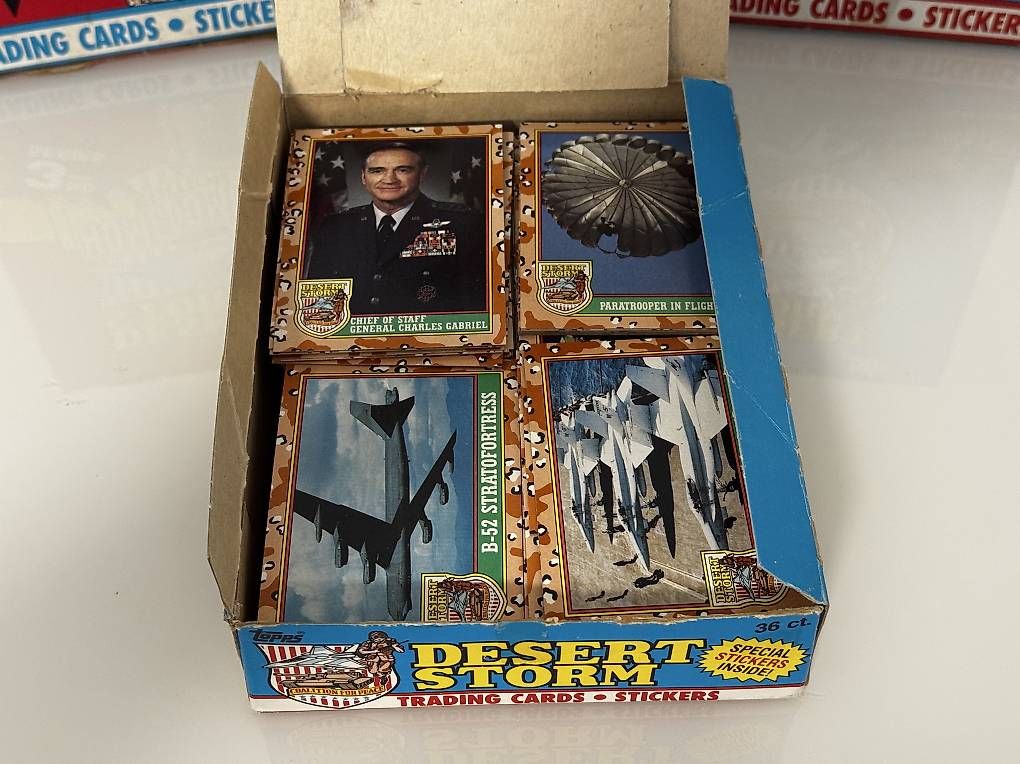 Topps Carte collezionabili: Topps Desert Storm - Coalition for Peace & Homecoming – Usato da Baar venduto da uncommon2 1