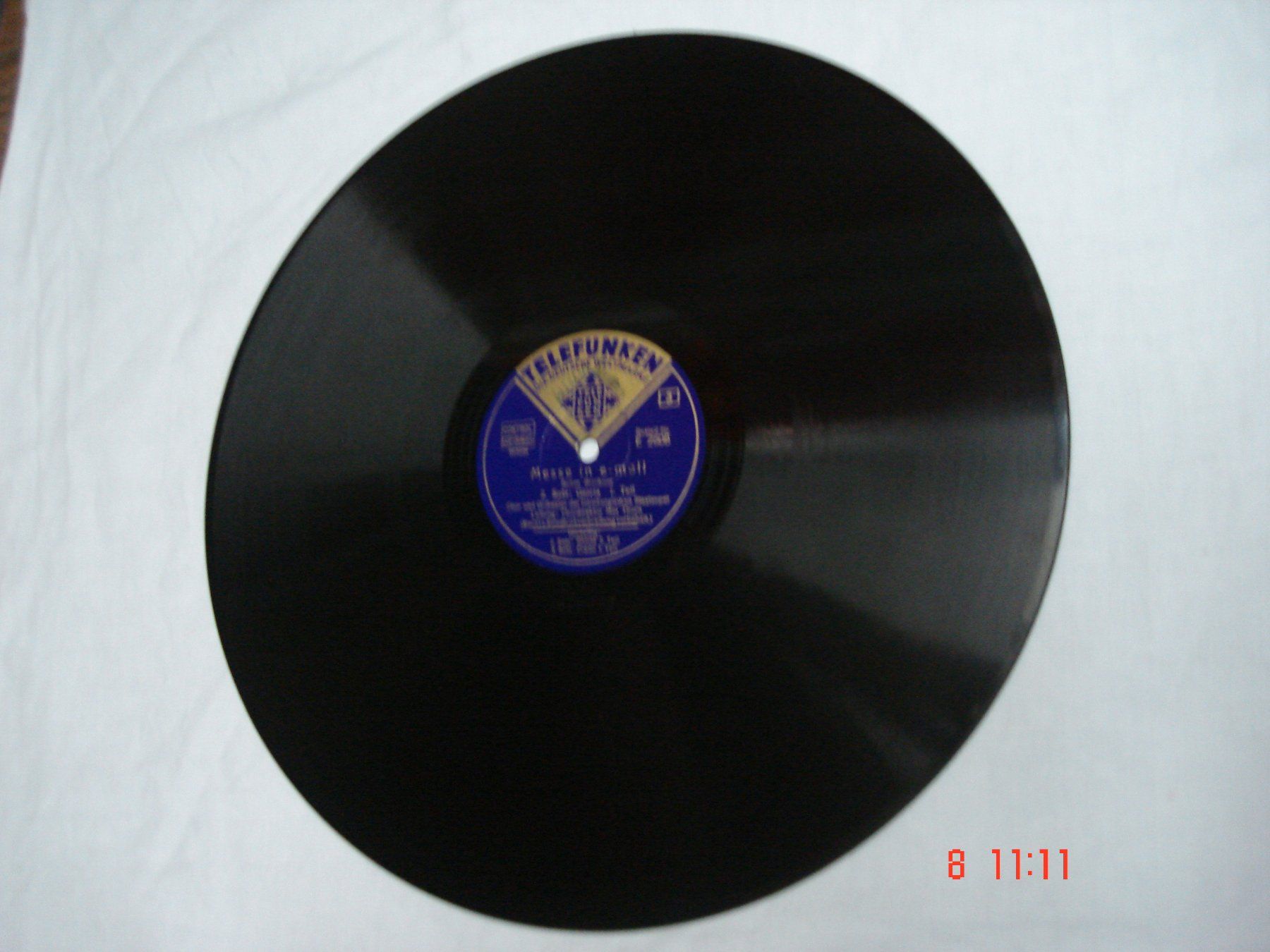 Schallplatten: Schellackplattenalbum Bruckner Messe in e-Moll. – Gebraucht aus Aeschi SO von abi1951 3