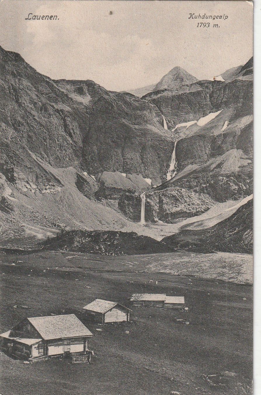 Cartoline postali: Lauenen Alp – Usato da Lumbrein venduto da made02