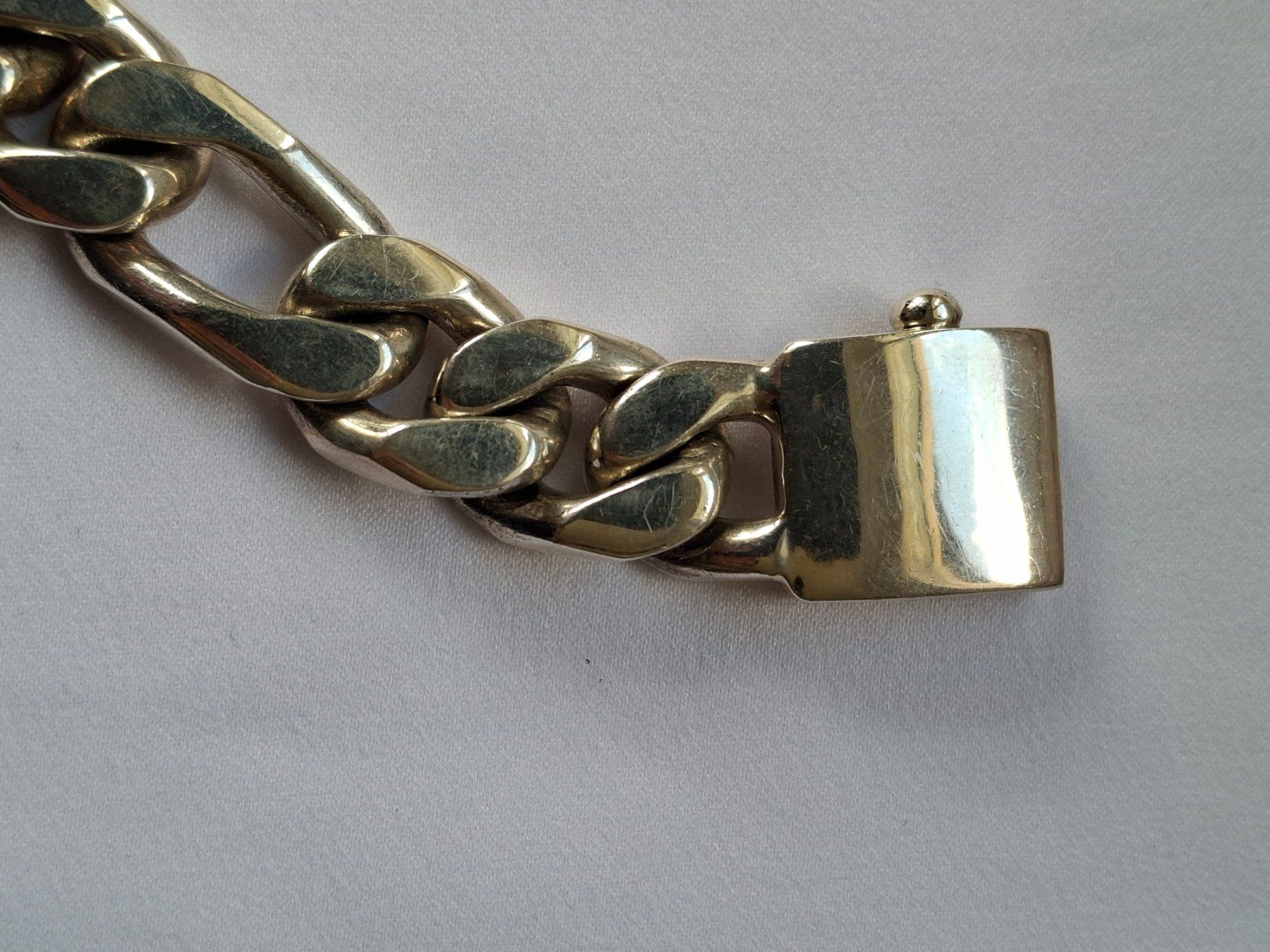 Armbänder & -reifen: Panzerarmband 925er Silber massiv – Gebraucht aus Dällikon von Toyfan 2