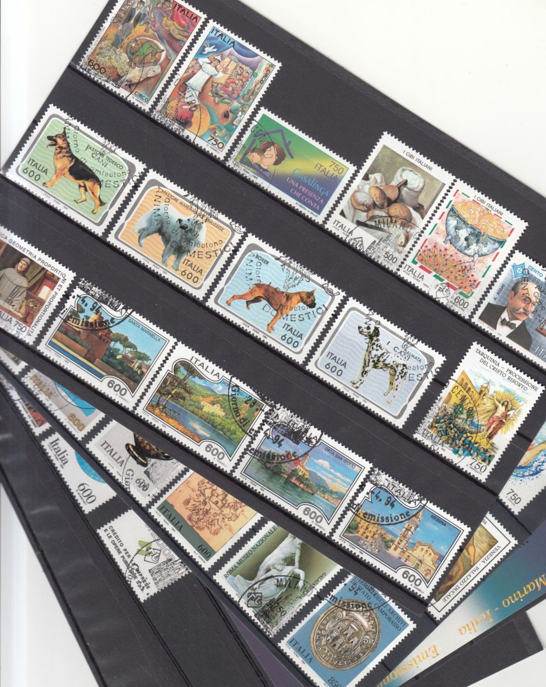 Tutti i francobolli: Italien 1994 mit ET – Usato da Bürglen TG venduto da StampGraf