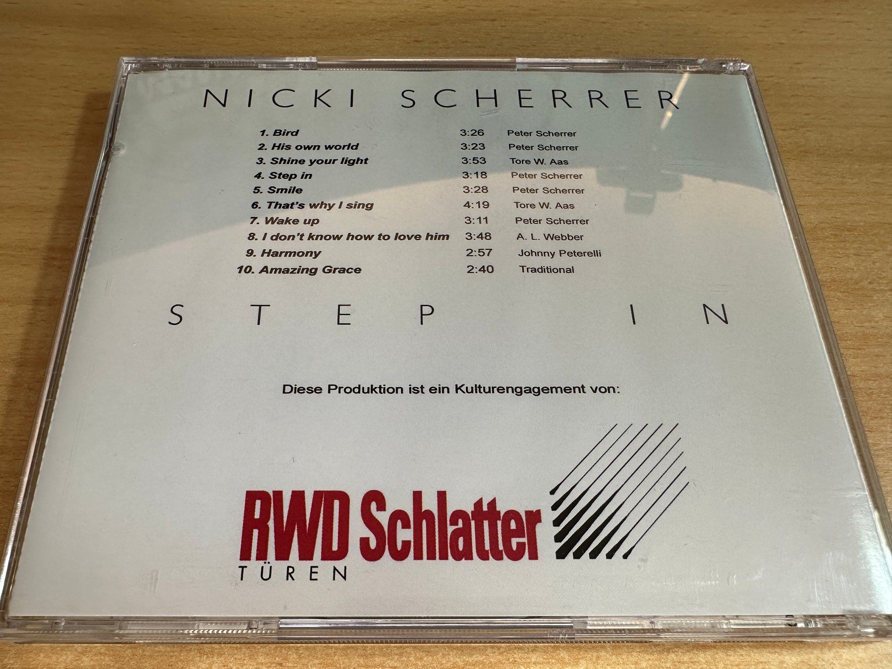 CD: A4 Nicki Scherrer – Step In – Usato da Rikon im Tösstal venduto da Alpenmutz 1