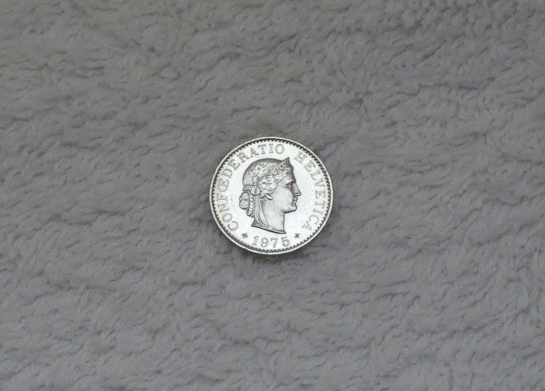 Tutti le monete: 5 centimes/rappen 1975 – Usato da Nyon venduto da Ilmi09