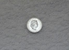 5 centimes/rappen 1975