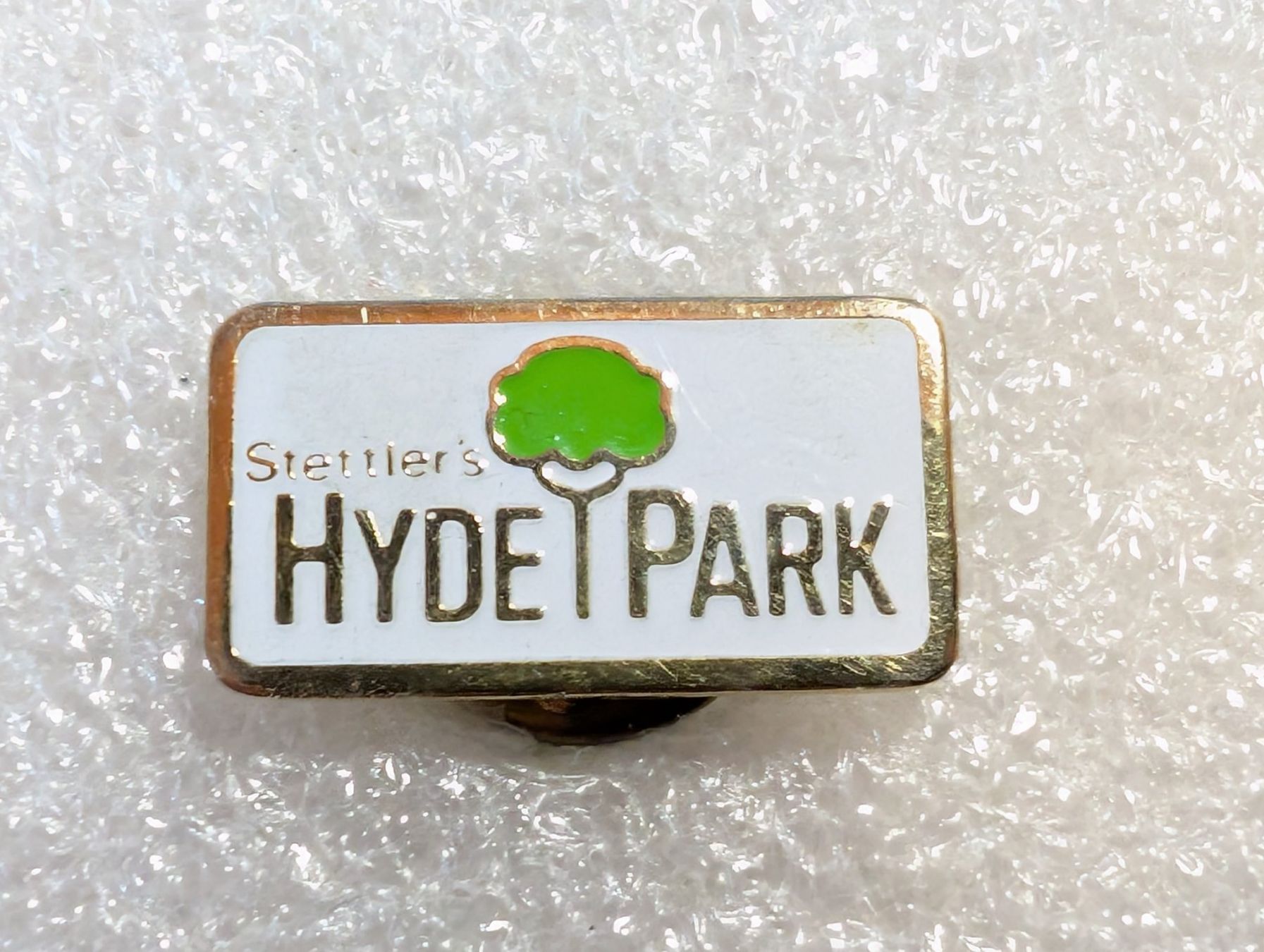 Placchette & Badge: Ansteckpin 291: Hyde Park – Usato da Oppligen venduto da Pin-Fall-Shop