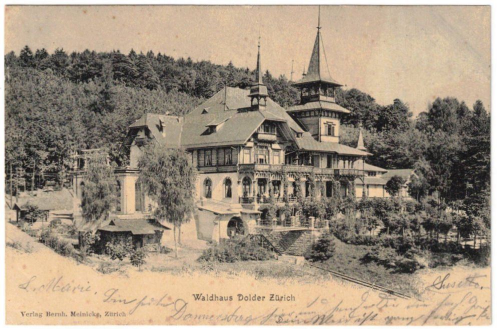 Cartoline postali: Zürich - Dolder mit Standseilbahn – Usato da Binningen venduto da Mountainrider