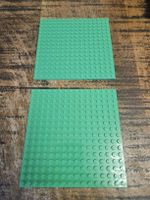 lego 91405 lot de 2 Bright Green Plate 16 x 16