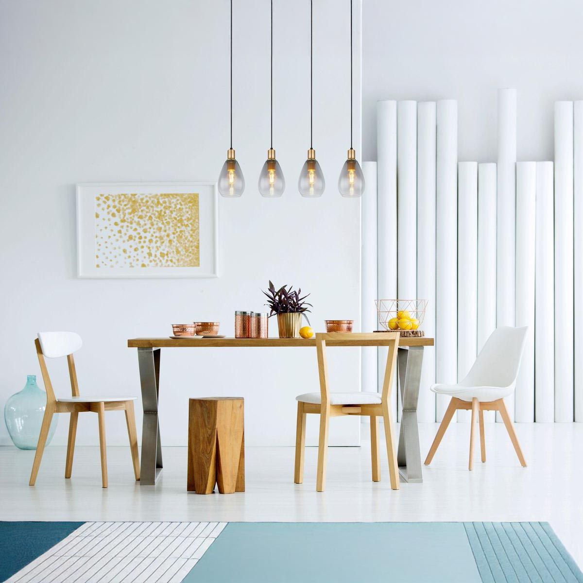 Lampadari & plafoniere: Pendelleuchte, 4 Strahler, 90 cm x 15 cm – Nuovo (secondo la descrizione) da Kreuzlingen venduto da Smart-Light