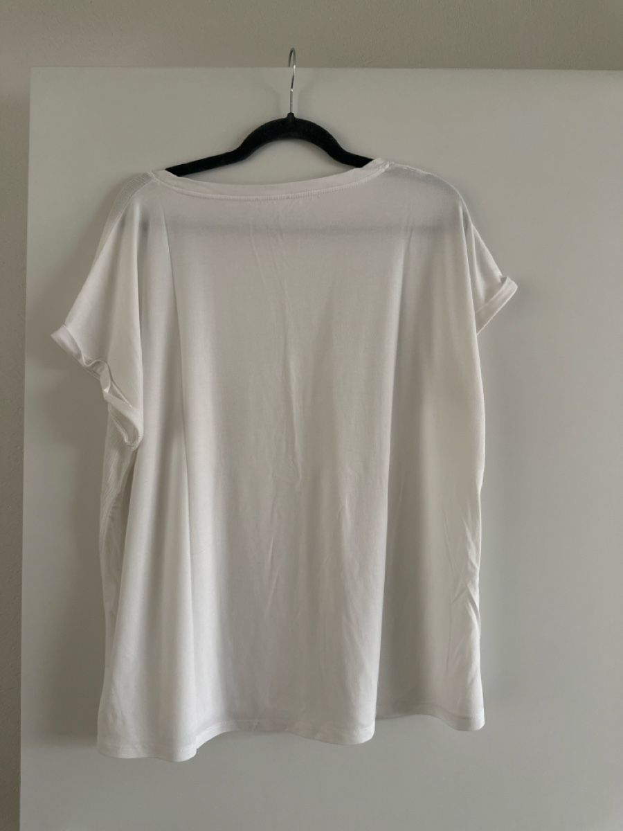T-shirt: Leichtes weisses T-Shirt ca. Gr. XL – Usato da Emmen venduto da moodle13 1