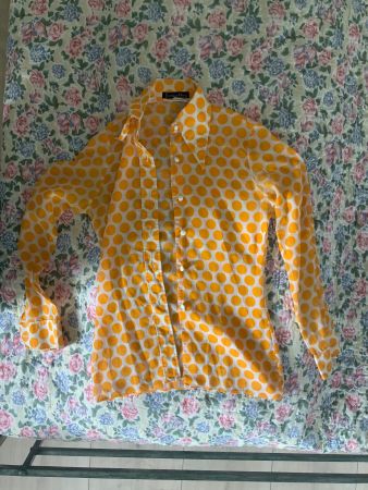 Original Retro-Bluse Gr. XXS