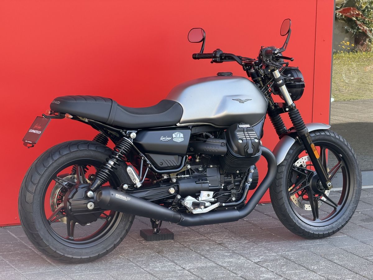Moto Guzzi Échappements: Auspuff Mistral Moto Guzzi V7 E5 – Neuf avec emballage d'origine à Meggen par leupimoto 6