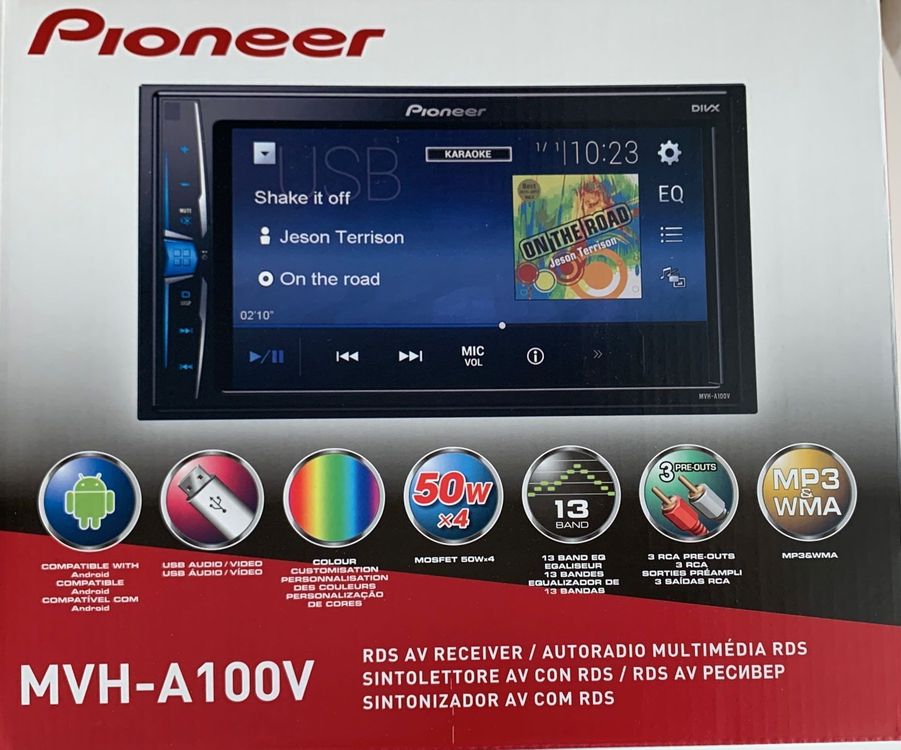 Car stereo Pioneer MVH-A100V | Kaufen auf Ricardo