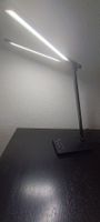 Lampe de bureau LED pliable noir avec variateur tactile