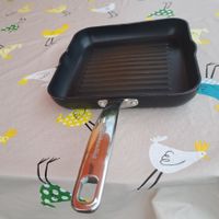 Grillpfanne KitchenAid Schwarz ca. 24x24cm mit Metallgriff