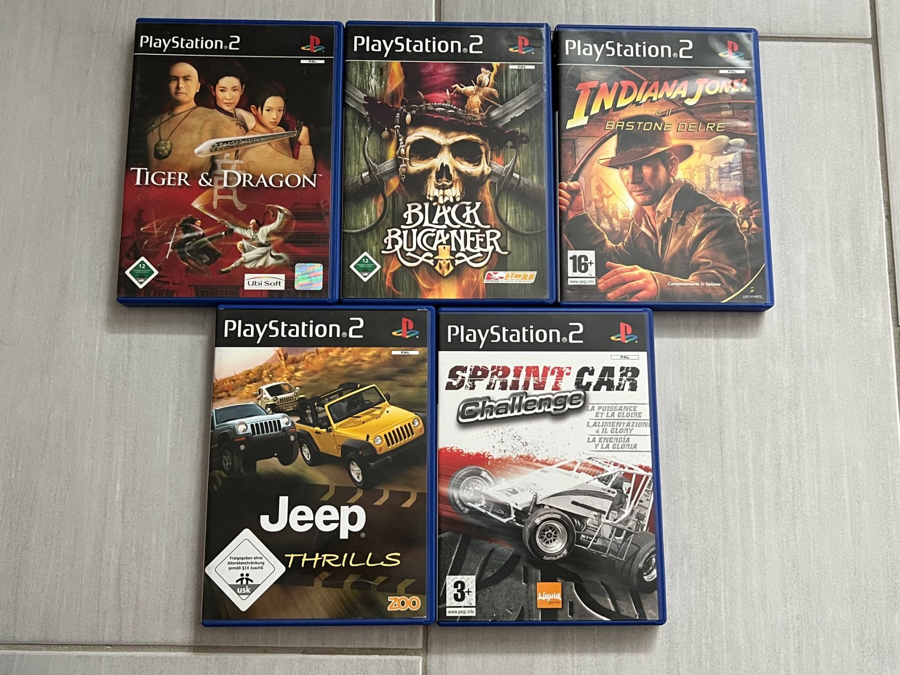 Sony Consoles: PS2 PlayStation 2 Console + 5 Games – D'occasion à Rivera par poweradem05 7