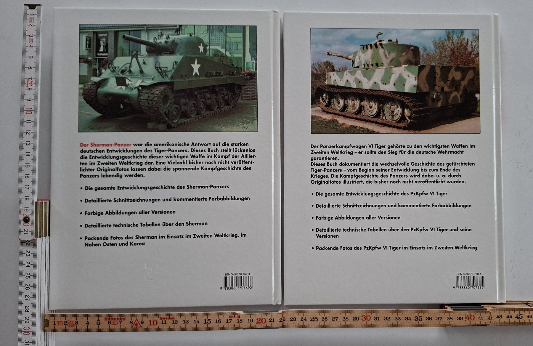 Libri: Sherman & Tiger Panzer Bücher – Usato da Opfikon venduto da Diversamente 1