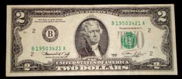 200 Jahre - USA 2 Dollar 1976 - B19503421A