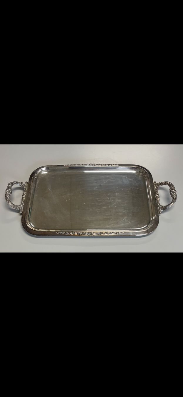 Thomas Set di piatti: Mokkaservice Thomas Porzellan auf Silbertablett. – Usato da Allschwil venduto da ILLUGO 8