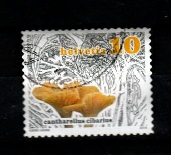 Tutti i francobolli: 2014 - Pilze / Eierschwamm – Usato da Schaffhausen venduto da poststamp